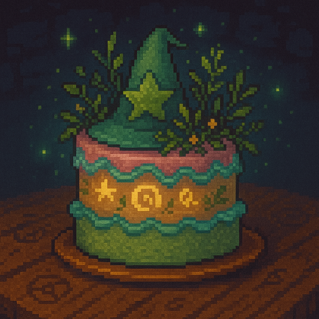 Elf Cake - elven cake with berries and magic dust